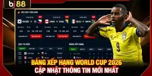 Bảng Xếp Hạng World Cup 2026