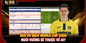 Kèo Vô Địch World Cup 2026