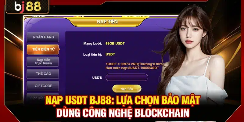 Nạp USDT KUBET