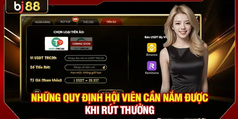 Những quy định hội viên cần nắm được khi rút thưởng
