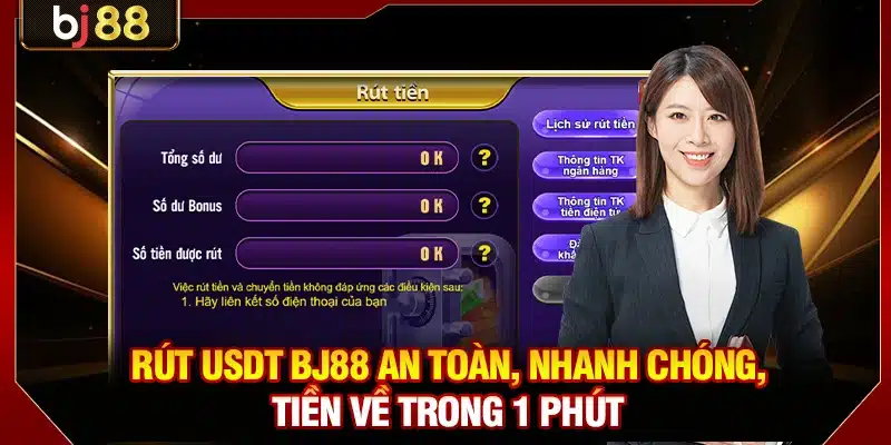 Rút USDT KUBET